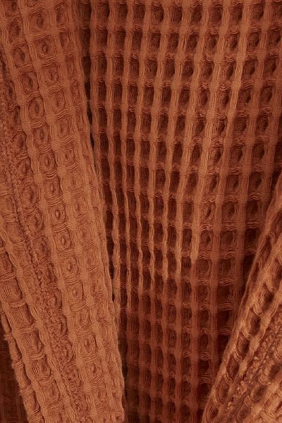 Karaca Home Karaca Home Young Lesley Seersucker Bathrobe 10-12 Years Coffee