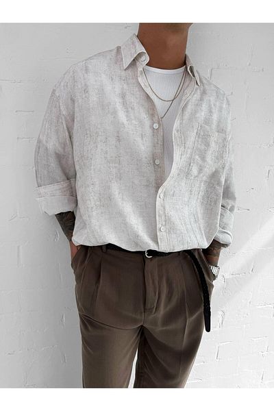 ablukaonline Producing Oversize Suitable Tiyu with Sad Pattern for Men