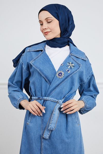 DPARİS Trench cu detalii de piatră