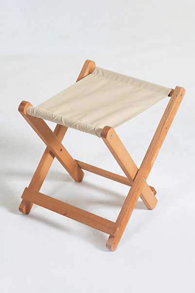 Meya Dekor Karavan bahçe balkon teras ahşap tabure