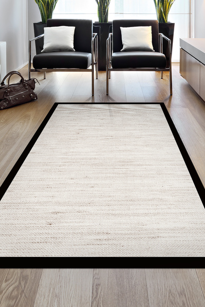 Dekoreko Kaymaz Taban Djt Banyo Mutfak Salon Halı Saray Deri Dokuma Desen E50...