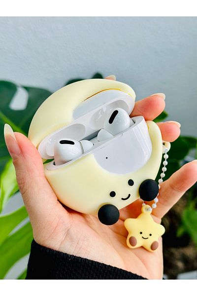 Go Aksesuar Thick Silicone Protective Case with AirPods Pro - Pro2 Compatible Design