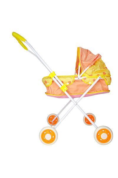 Salamandra Carucior pentru papusi Portocaliu, SALAMANDRA KIDS®