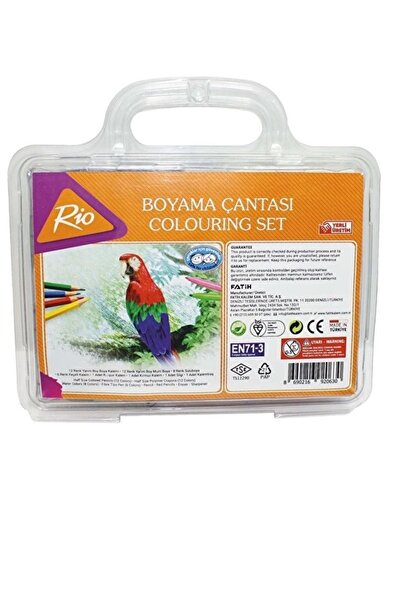 Rio Çantalı Boyama Seti 43 Parça