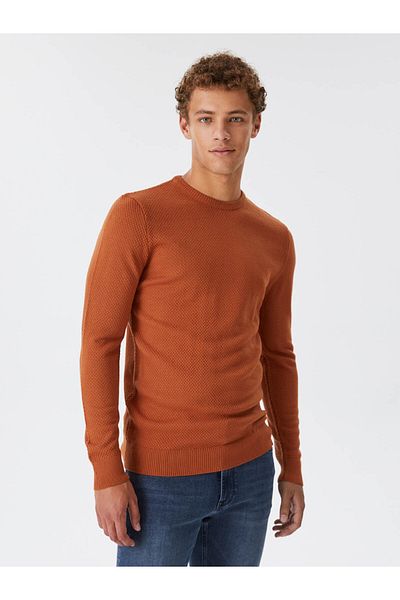 Loft Men's Sweater - Cream LF 2030179 Model