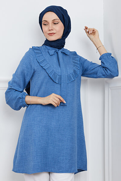DPARİS Ruffle Detailed Tunic