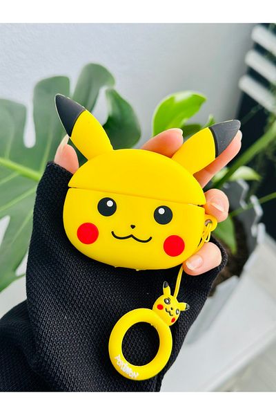 Go Aksesuar Thick Silicone Protective Case with AirPods Pro Compatible Design