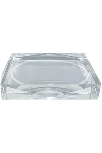 Genel Markalar Kristal Katı Sabunluk Şeffaf Renk 30x113x173 Mm