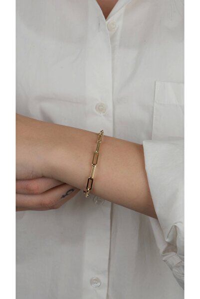 Arpaş 14 Ayar Altın Ataç Zincir Bileklik