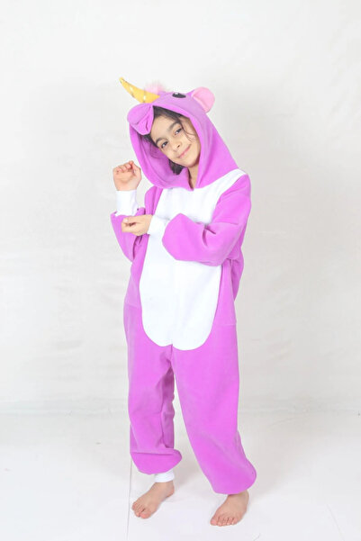 Kadıköy Kostüm Фіолетовий костюм єдинорога для дітей