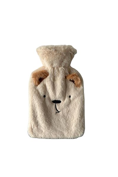 Eq deco Hot Water Bag with Dog Figure and Plush Cover