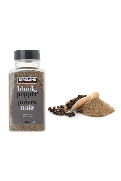 Kirkland Signature Fine Ground Black Pepper Ground Black Pepper 12.3 oz 349 Gr