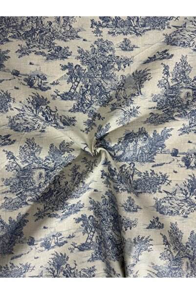 Niks Home قماش بوبلين منقوش قطن 100% - العرض: 160 سم