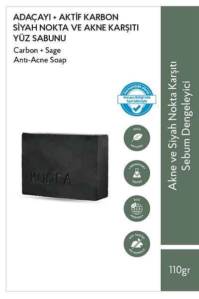 Kudra Blackhead and Acne Prone Skin Soap