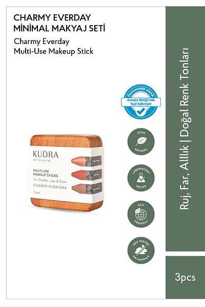 Kudra Charmy Everyday Minimal, Natural and Multi-Purpose Makeup Set