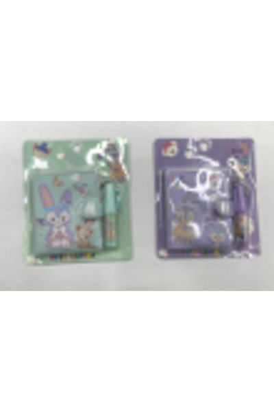 joyland Mini Notebook Podifik cu stilou și figurină iepure 1 bucată