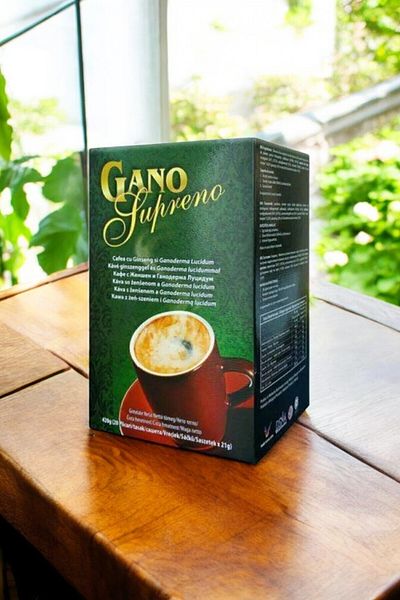 GanoExcel Supreno Coffee Ginseng Ganoderma & Creamy Gano Supreno (Energy Coffee) Coffee Organic