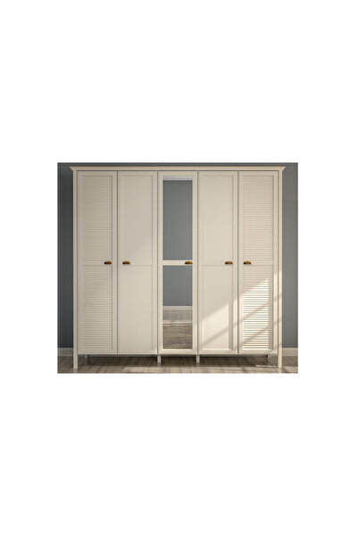 CaddeYıldız Astoria Gardrop - 5 Kapılı