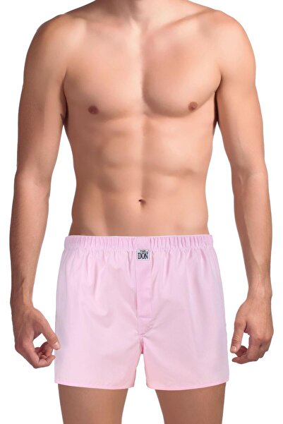 TheDon The DON Poplin Erkek Boxer Açık Pembe