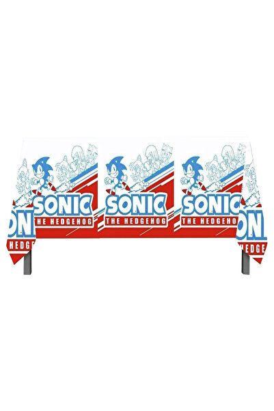 Parti dolabı Sonic Boom Kirpi Sonic Masa Örtüsü Sonic Team Model Sonic 120X180cm