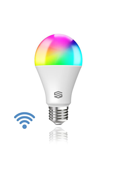 Şımart Teknoloji Akıllı RGB LED Ampul Wi-Fi 16M Renk, Uzaktan Kontrol ve Sesli Asistan Uyumlu