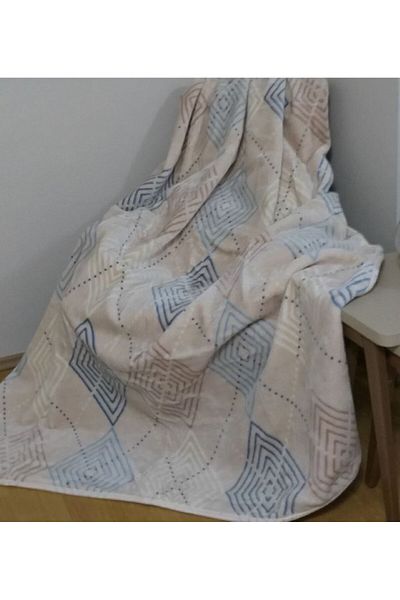 MİNK Blue Double Blanket 200X240