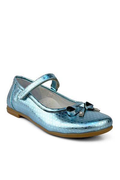 Cici Bebe Ayakkabı Genuine Leather Blue Girls' Ballerinas