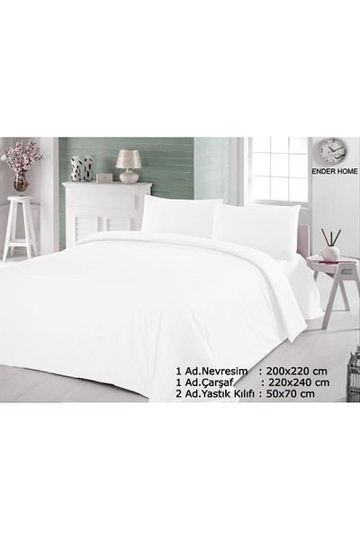 Ender Home Set cuvertură de pilota Cottonverse Double Ranforce – 200x220 Cm