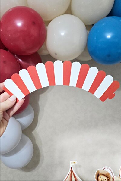PEKSHOP Sirk Konsept Cupcake Sargısı 10'lu