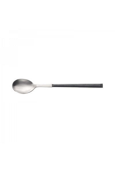 Pintinox Set of 6 dessert or coffee spoons, Sushi Moka Ebony