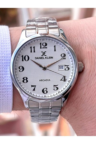 Daniel Klein Blkt.2.288 Steel Cord 30 Mt Water Resistant Men's Wristwatch