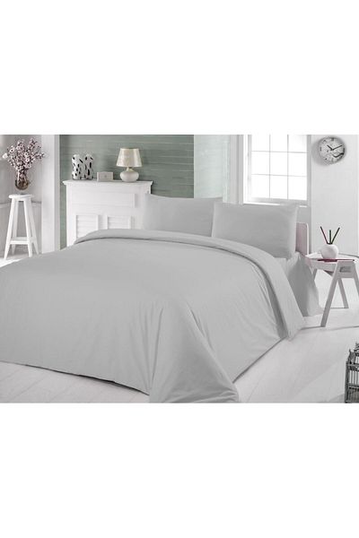 Ender Home Σετ Παπλωματοθήκη Cottonverse Double Ranforce – 200x220 cm