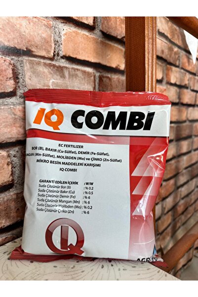 AGRISCIENCES IQ COMBI Bor,Bakır,Demir,Mangan,Molibden Ve Çinko Mikro Besin Maddeleri Karışımı 1KG