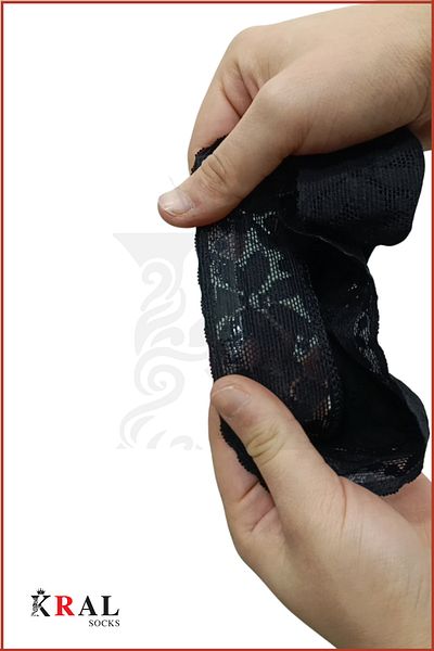 KRAL SOCKS Șosete de damă (6 PERECHI) Set de șosete balerină anti-transpirație din bumbac colorat model CLARA