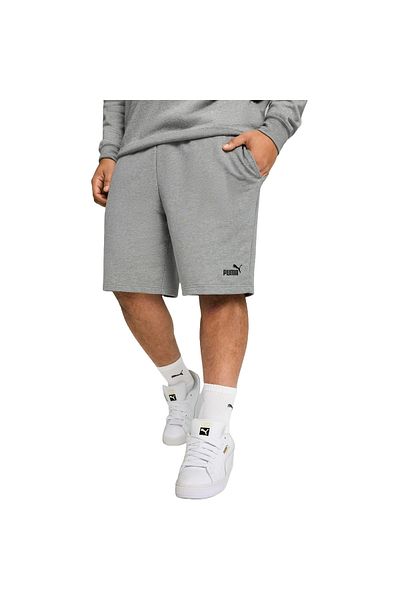 Puma Šortky Puma Ess No. 1 Logo Šortky 10, šedé, Unisex