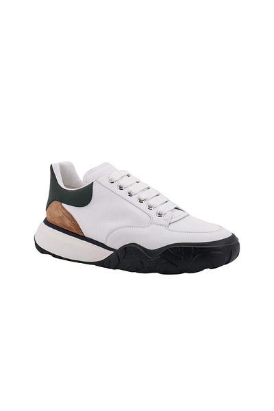 ALEXANDER MCQUEEN Men's Court Sneakers 750365 W4Wl2