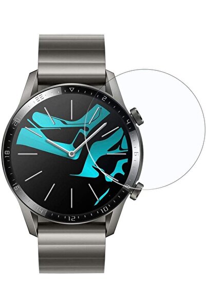 erorex ملصق زجاجي لحماية الشاشة ضد الكسر لساعة هواوي الذكية Gt2 مقاس 46 مم