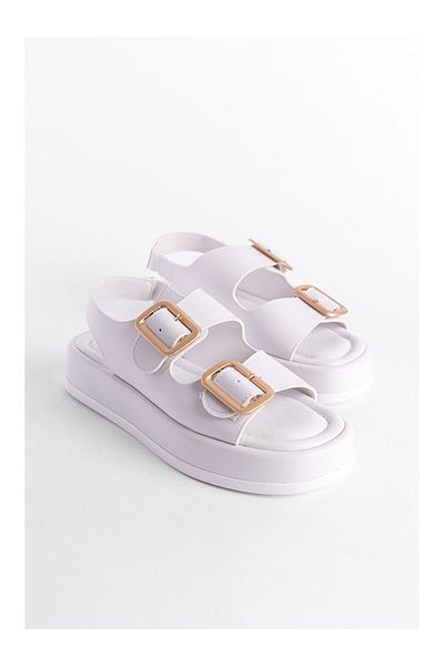 StWenn Γυναικεία σανδάλια DIOR Wedge Heeled Double Strap Buckle