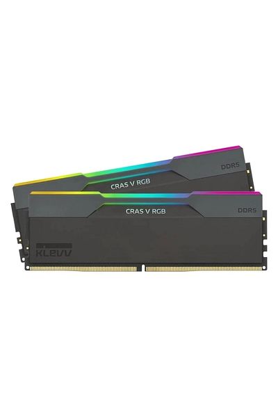 KLEVV Cras V Rgb 48Gb (2X24Gb) 7200Mhz Cl34 Ddr5 Heatsink Black Ram
