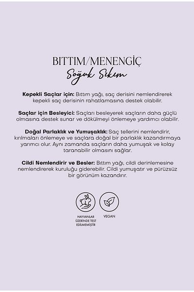 Polente Natural Bıttım (Terebinth) Oil - Cold Pressed (50 ml)