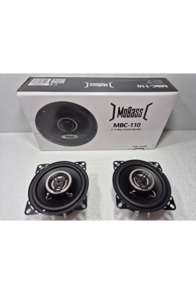MOBASS 10cm Hoparlör – MBC-110 - 200W Kapaklı , Tweeterli Torpido ve Kapı Hoparlörü 10cm