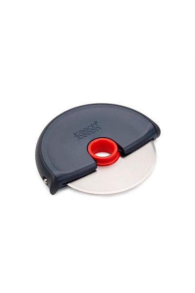 Joseph Joseph Disc Easy-Clean Pizza Disc, Grey/Red