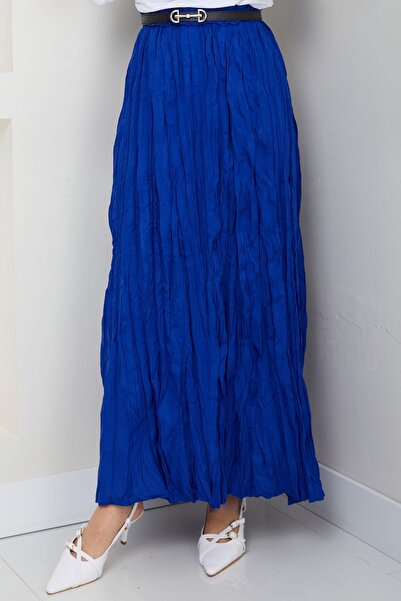 hafsamina Κρασάκι Φούστα Saks Χρώμα HM2706