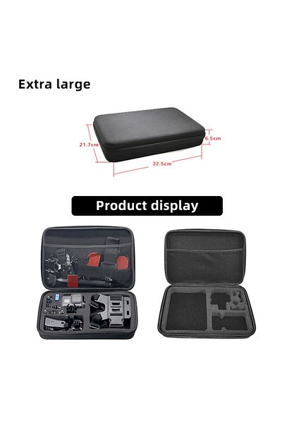 EXSKOF Extar Large Carrying Case For GoPro Storage Bag Travel Bag Anti-fall Waterproof Portable Durable For