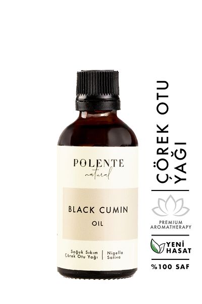 Polente Natural Black Cumin Oil - Cold Pressed (50 ml)