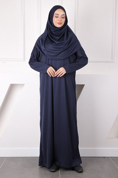 İmajButik Φόρεμα προσευχής Navy Blue One Piece