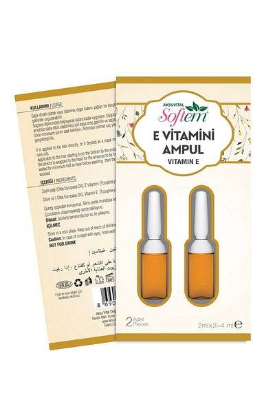 Softem Vitamin E - 2 Ampoules