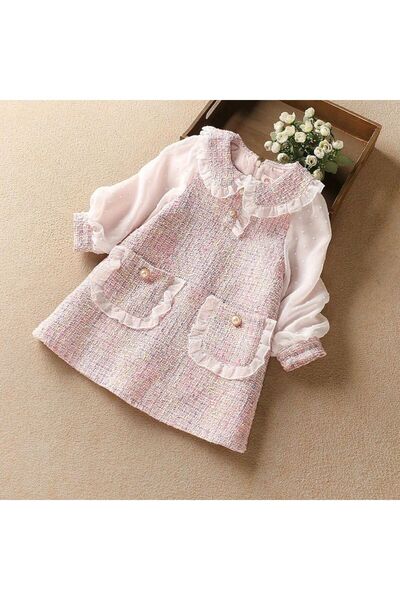 nannie Rochita Roz Fetite Amna - 3-4 ani