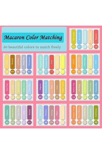 erorex 50 Count Colored Pencils For Adult Coloring Books Soft Core Ideal For Drawing Sketching Shading