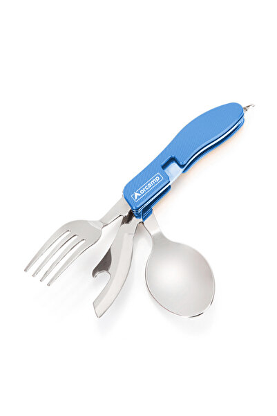 Orcamp Kamp Çatal&Kaşık&Bıçak Seti - - Mavi (OUT-1350)